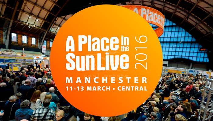 Barceló Real Estate viajará a Manchester los días 11,12 y 13 de Marzo para asistir a la popular exhibición A place in the Sun. 