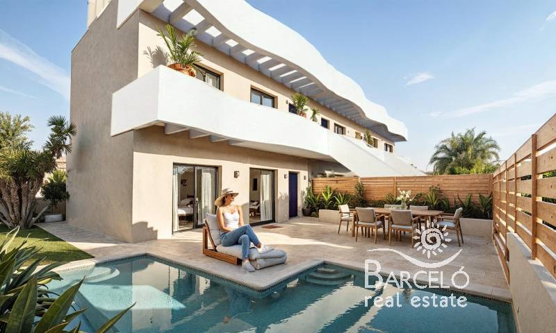 Attached - New Build - Pilar de la Horadada - parques de Andromeda