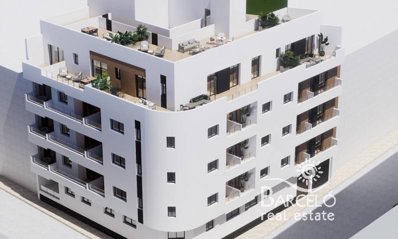Attached - New Build - Torrevieja - pueblo