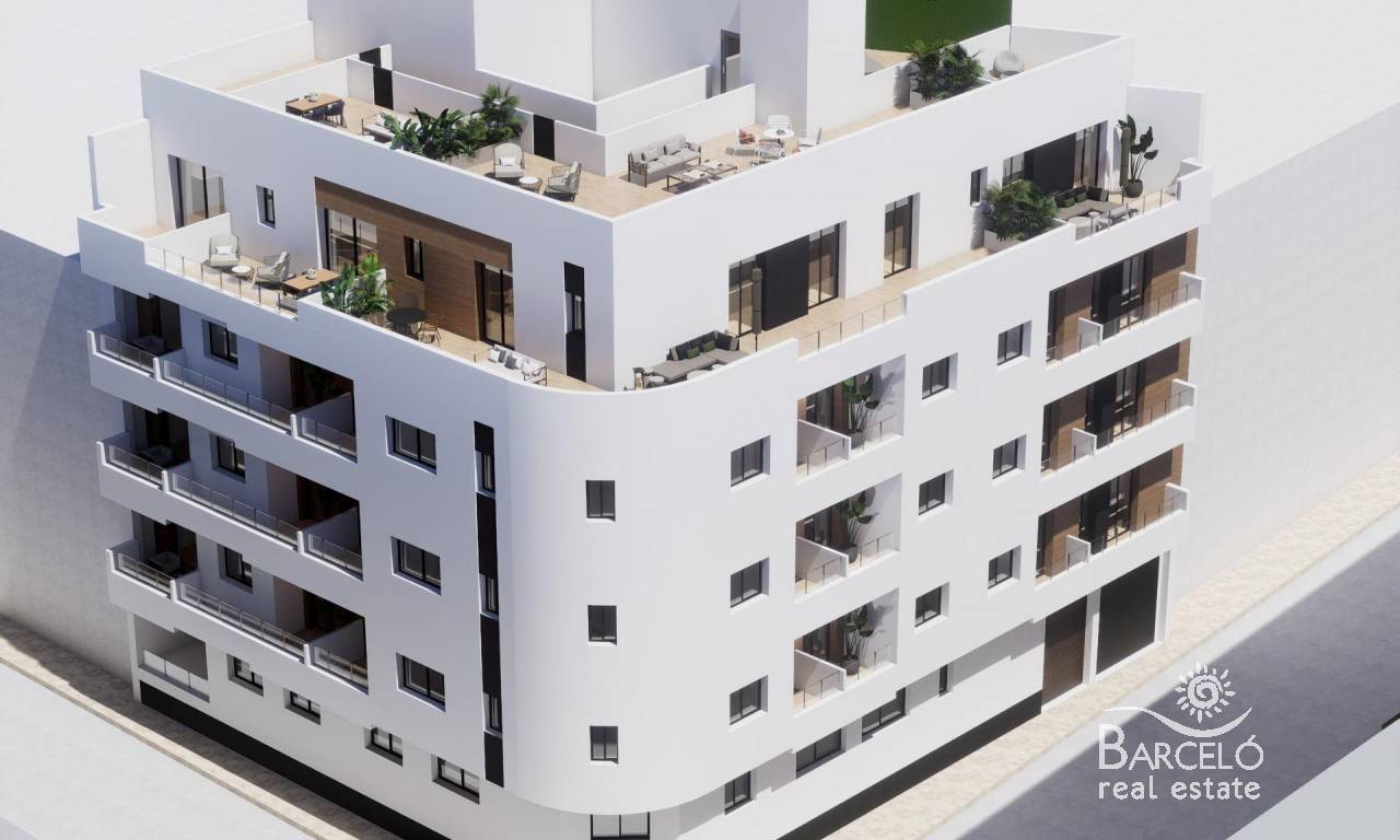 Attached - New Build - Torrevieja - pueblo