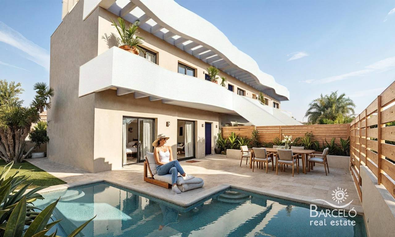 Rijwoning - Nieuwbouw - Pilar de la Horadada - parques de Andromeda