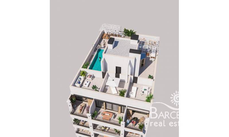 Rijwoning - Nieuwbouw - Torrevieja - Playa de El Cura