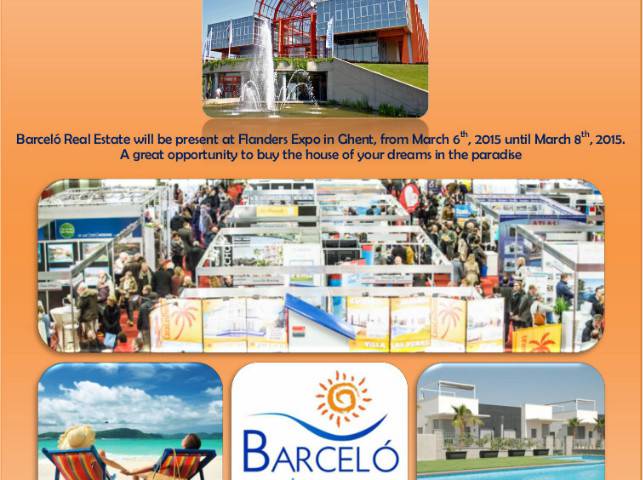 Flanders Expo in Gent, van 6 maart 2015 tot en met 8 maart 2015.