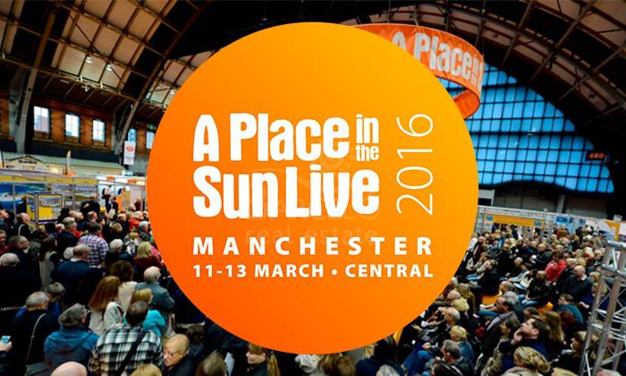 Barceló Real Estate reist naar Manchester op 11, 12 en 13 maart naar de populaire tentoonstelling bij te wonen Een plek onder de zon