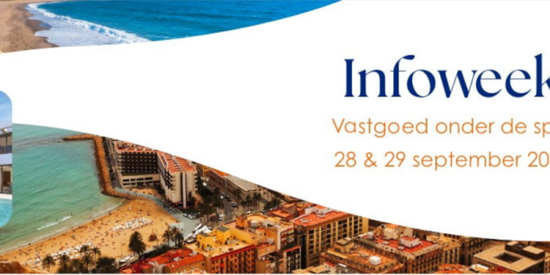 Infoweekend – Spaans Vastgoed Zaterdag 28 en zondag 29 september 2024