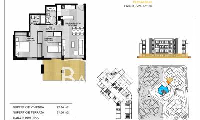 Neubau - Etagenwohnung - Orihuela Costa - Villamartin